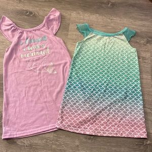 Toddler mermaid Nightgowns